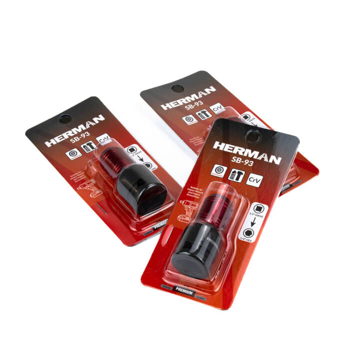1/2" to 1/4" reducer HERMAN SB-93 Impact QuickSystem™