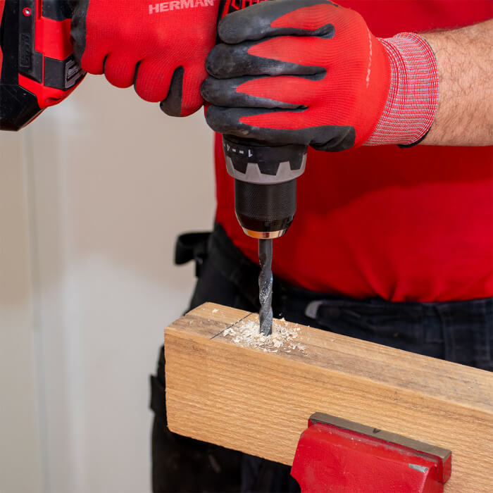 ACTION! Cordless drill/driver HERMAN AXSP-1441 | 14,4 V Set | 2x Drill bit set FOR FREE