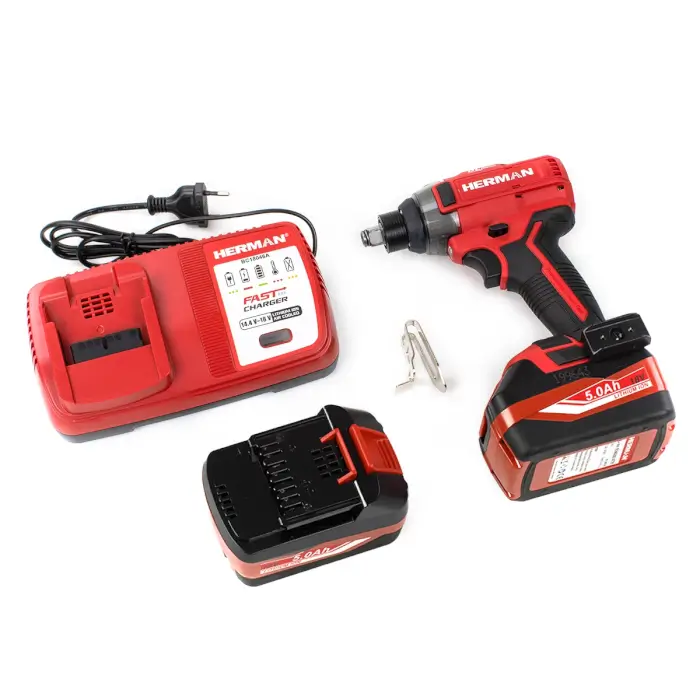 ACTION! Impact driver / wrench HERMAN AXI-1801 | 18,0 V Complete | Worklight FREE
