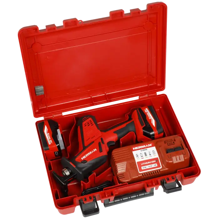 Cordless reciprocating saw HERMAN AXRS-1800 | 18,0 V 5Ah | Complete | Warranty: 3 years