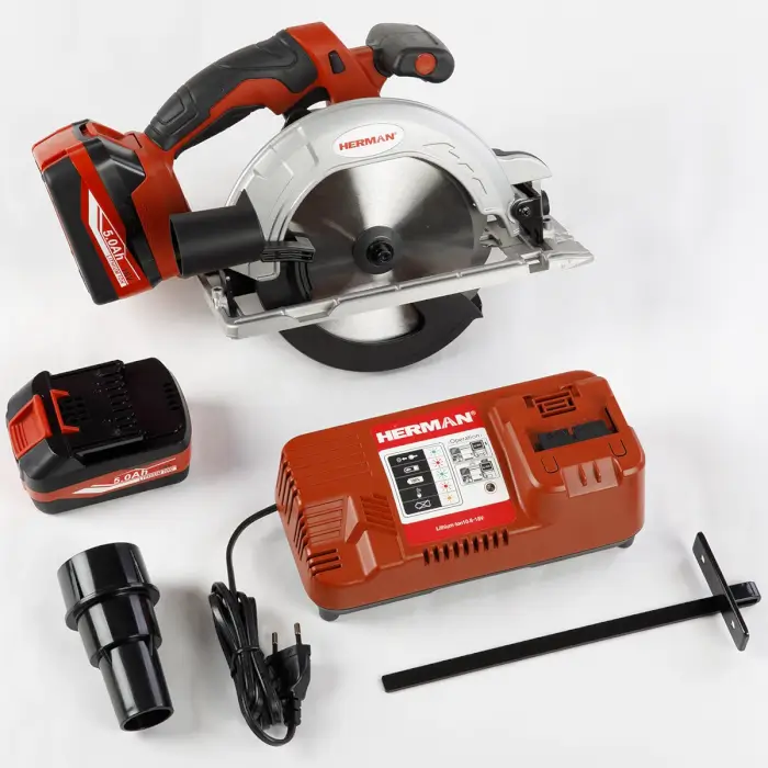 Aku okružná píla HERMAN AXCS 1800 18,0 V | Komplet 146180004