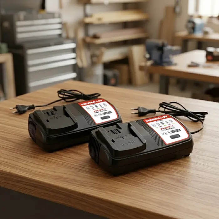 Battery fast charger HERMAN C 18046A Air Cooled 14,4V | 18V | 6,5Ah Speed