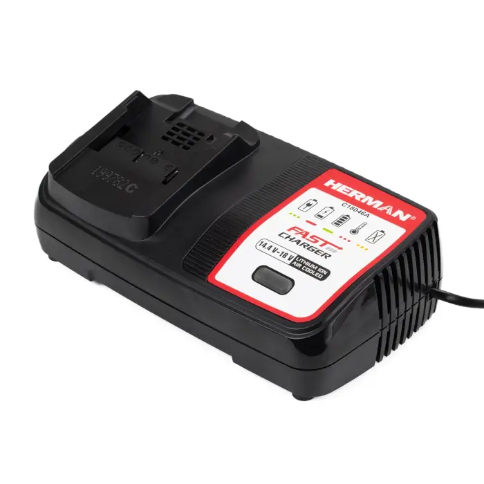Battery fast charger HERMAN C 18046A Air Cooled 14,4V | 18V | 6,5Ah Speed