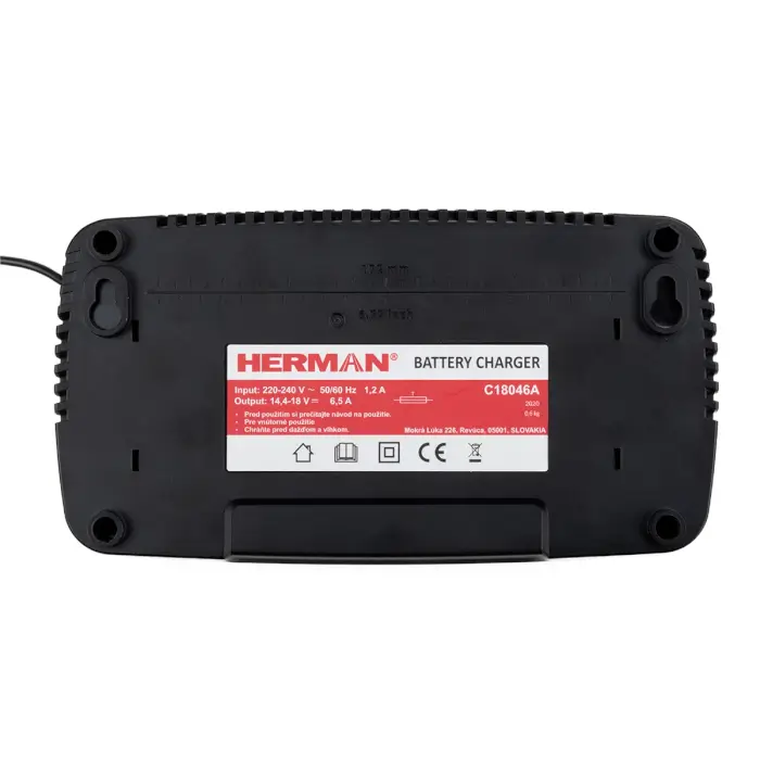 Battery fast charger HERMAN C 18046A Air Cooled 14,4V | 18V | 6,5Ah Speed