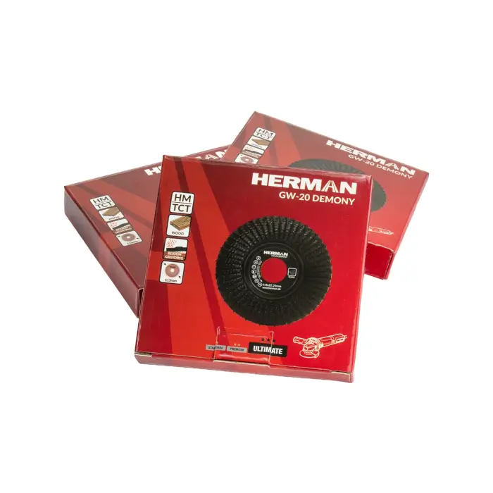 Carbide grinding wheel HERMAN GW-20 Demony Round rasp for wood