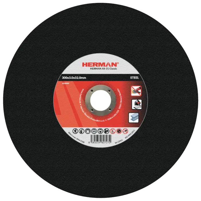 Cutting wheel HERMAN AS-31 Classic For steel