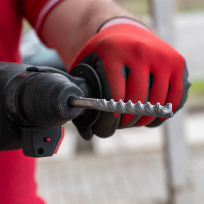 SDS-plus drill bit HERMAN DC-21 Triton For building materials