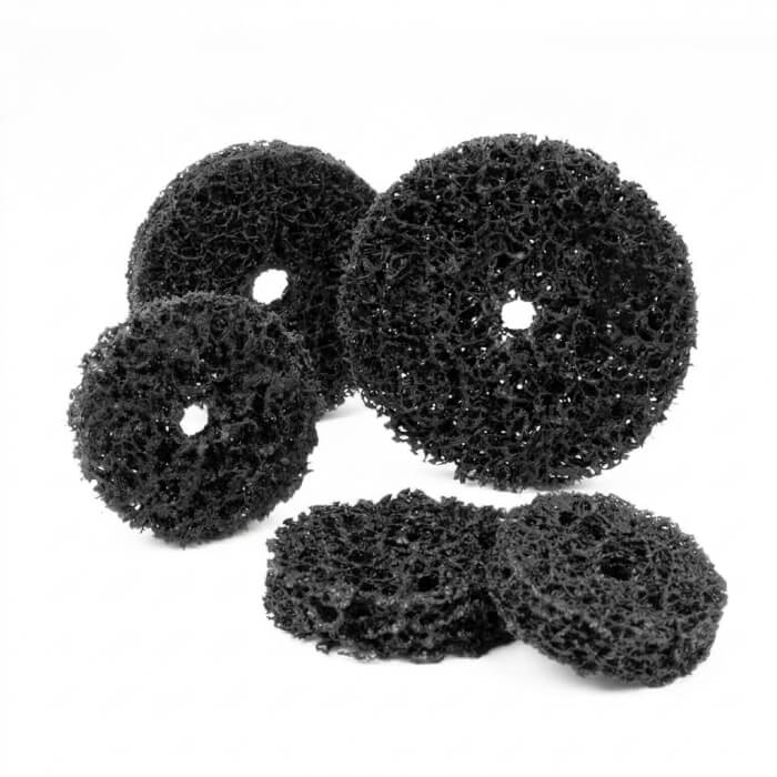 Cleaning wheel FWK-10/S Dragon Black Abrasive : STRIP-IT + SiC