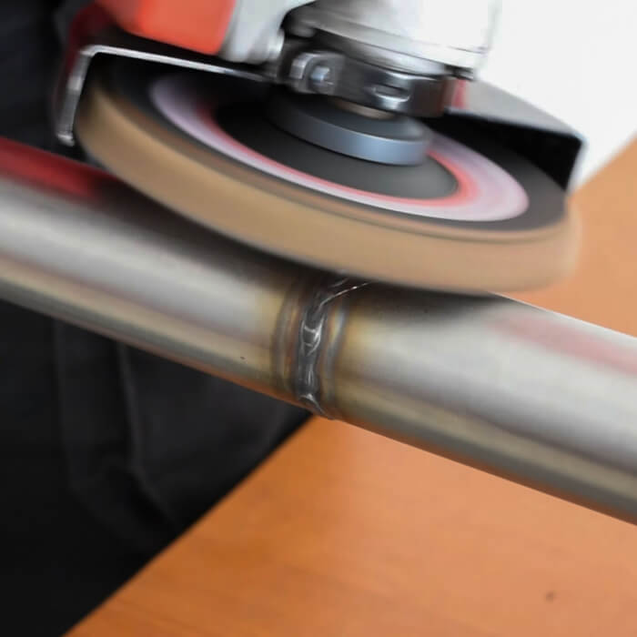 Combined flap discs set HERMAN QL-72 Area CerTex Abrasive: Ceramic + Non-woven