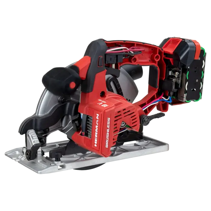 Cordless circular saw HERMAN AXCS-1801 | 18,0 V 5Ah | Complete | Warranty: 3 years