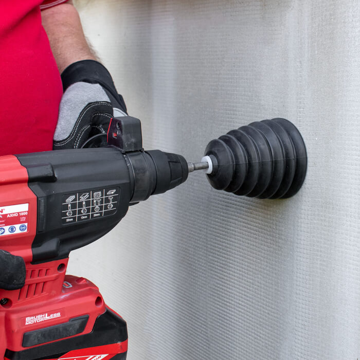 Cordless combi-hammer HERMAN AXHD-1800 | SDS+ 18,0 V | 5Ah | Complete | Warranty: 3 years