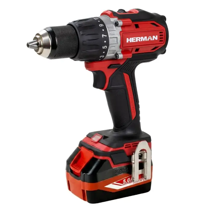 Cordless drill/driver HERMAN AXSP-1803 | 18,0 V 5Ah | Complete | Warranty: 3 years