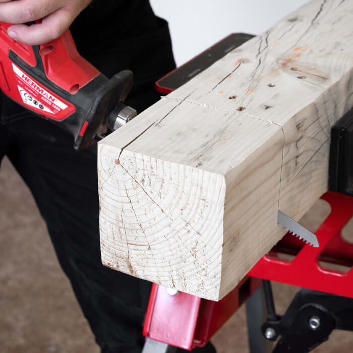 Cordless reciprocating saw HERMAN AXRS-1800 | 18,0 V 5Ah | Complete | Warranty: 3 years