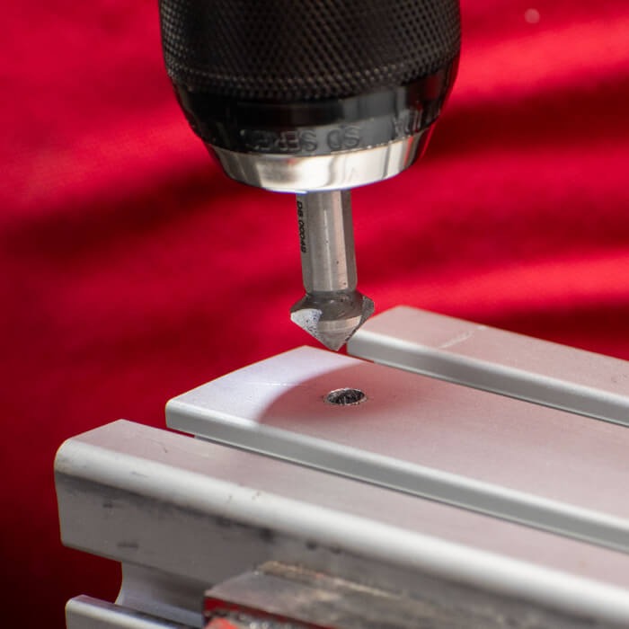 Countersink set DIN 335 C HERMAN QDM-70 HSS 6 pcs countersink in set