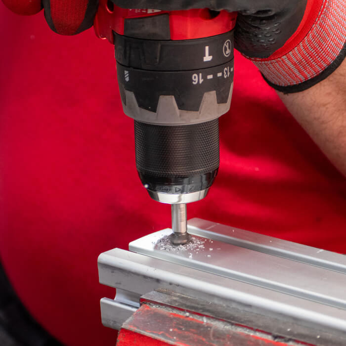 Countersink set DIN 335 C HERMAN QDM-70 HSS 6 pcs countersink in set