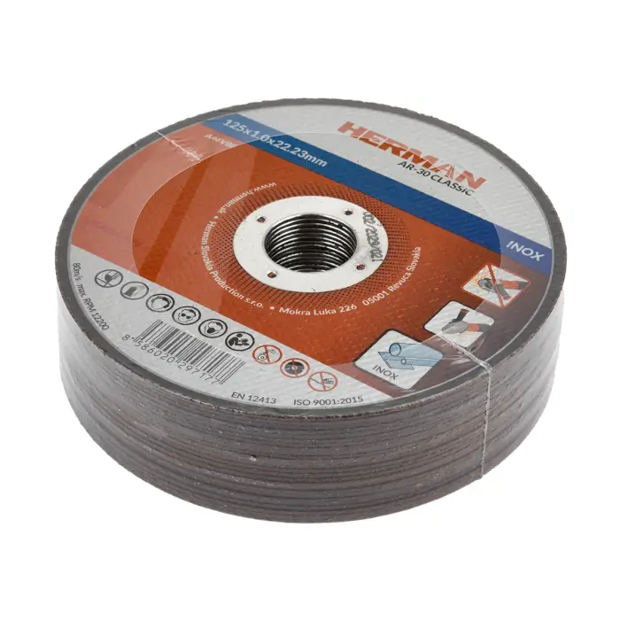 Cutting wheel HERMAN AR-30 Classic For stainless steel | Flat