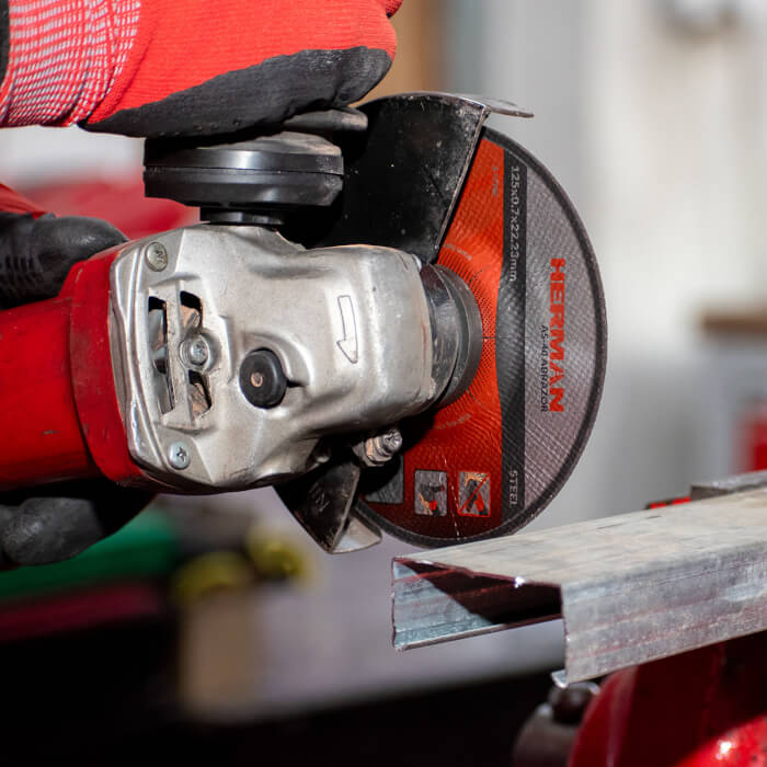 Cutting wheel HERMAN AS-40 Abrasor For steel | Depressed centre