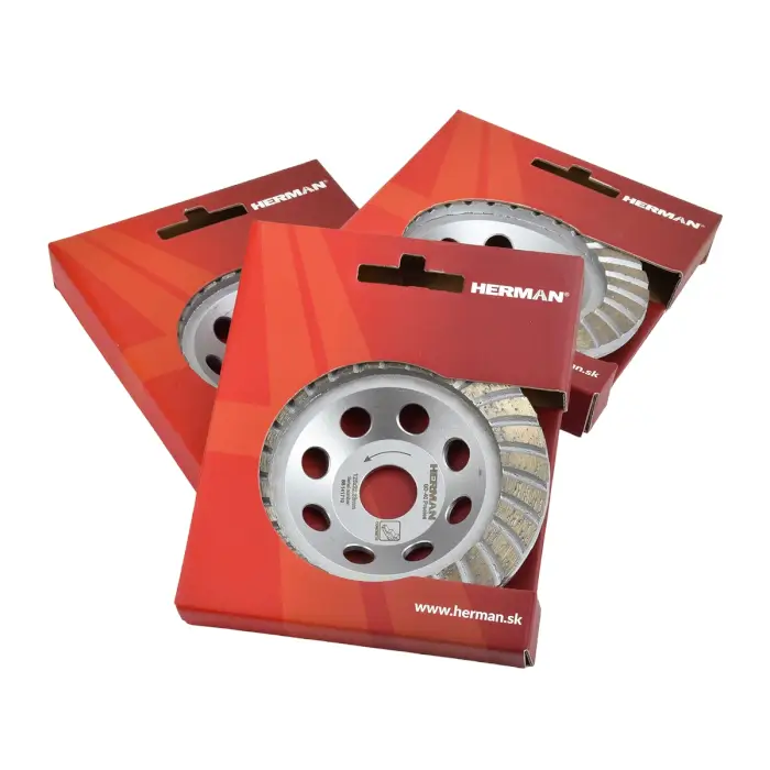 Diamond grinding wheel HERMAN GD-40 Precisa For fine grinding of concrete
