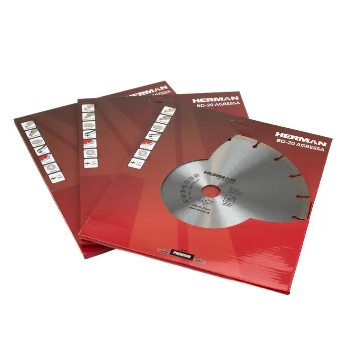Diamond wheel HERMAN BD-20 Agressa For rough cutting of concrete