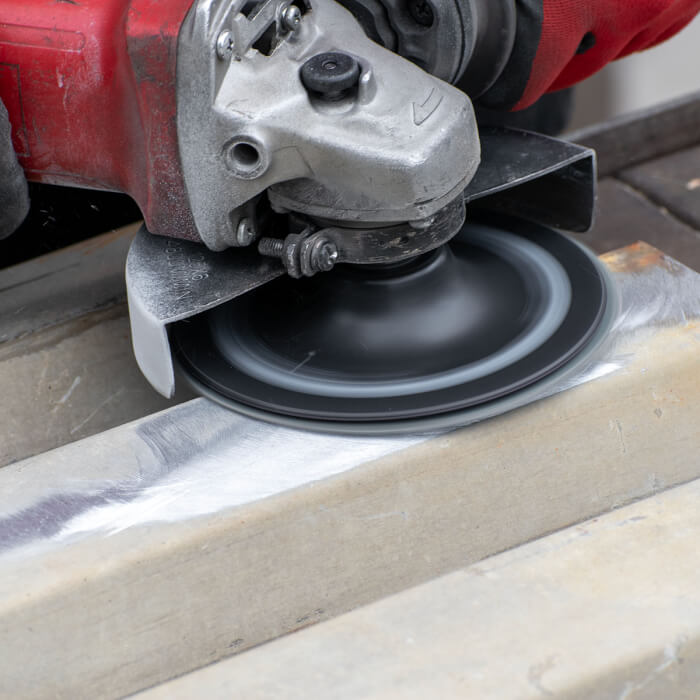 Fibre discs set HERMAN QF-20 For stainless steel