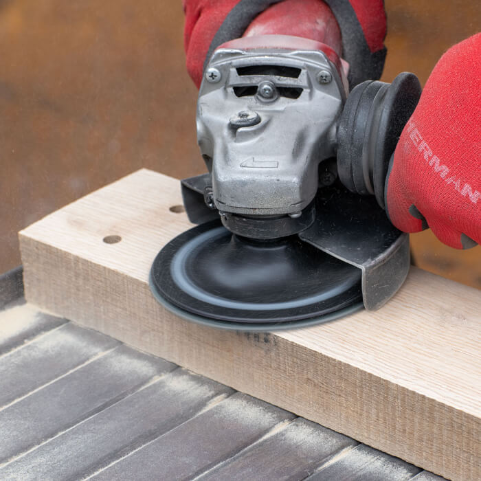 Fibre sanding disc HERMAN FS-10 For steel