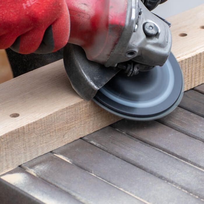 Fibre sanding disc HERMAN FS-10 For steel