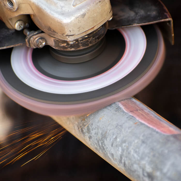 Flap disc - ceramic grain HERMAN LX-10 Area For stainless and alloy steels