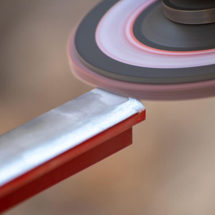 Flap disc - ceramic grain HERMAN LX-10 Area For stainless and alloy steels