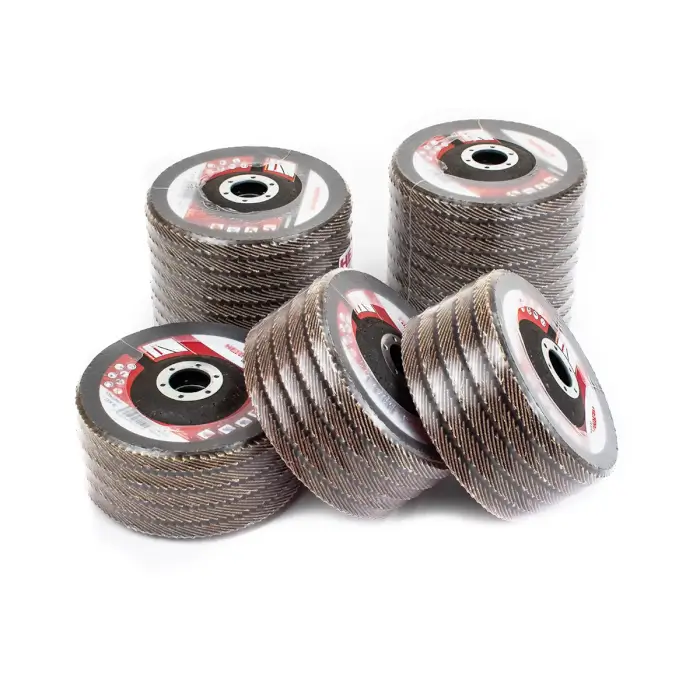 Flap disc - corundum grain HERMAN LS-30 Punta For steel