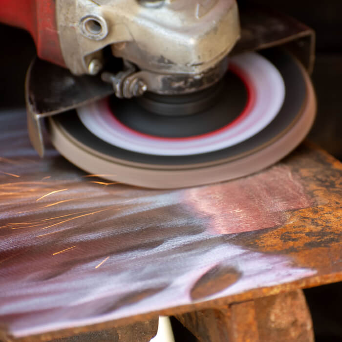 Flap disc HERMAN LY-20 Special For processing aluminum