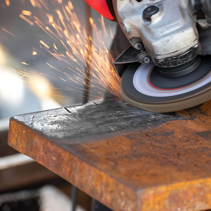 Flap disc - zirconium grain HERMAN LR-30 Punta For stainless steel