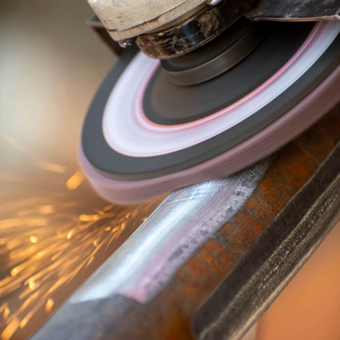 Flap discs set HERMAN QL-40 For stainless and alloy steel