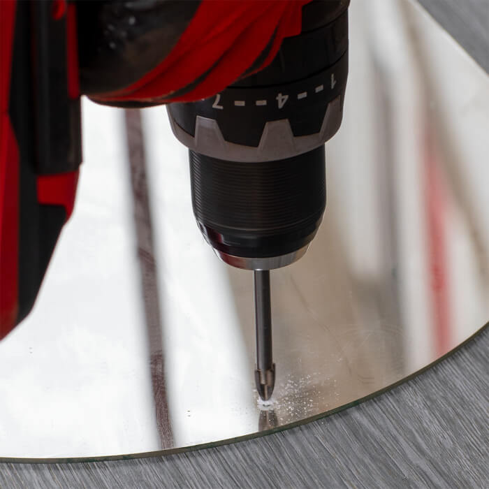 Four-point TCT drill bit HERMAN DC-61 Glass For glass, ceramics, etc.