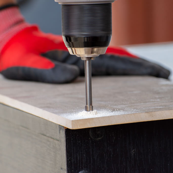 Four-point TCT drill bit HERMAN DC-61 Glass For glass, ceramics, etc.