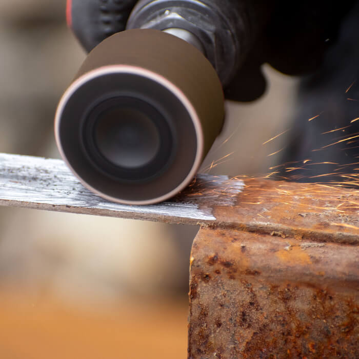 Grinding cuffs HERMAN GSB-10/S Abrasive: corundum