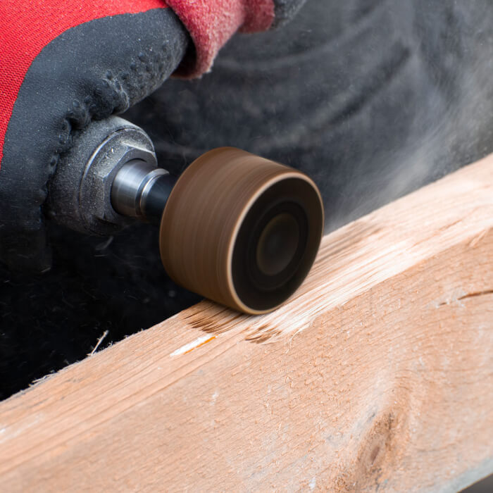 Grinding cuffs HERMAN GSB-10/S Abrasive: corundum