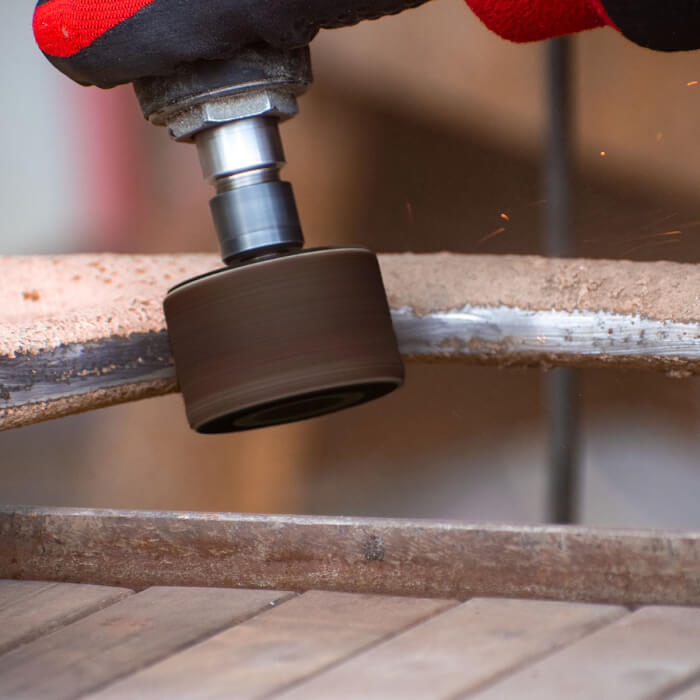 Grinding cuffs HERMAN GSB-10/S Abrasive: corundum