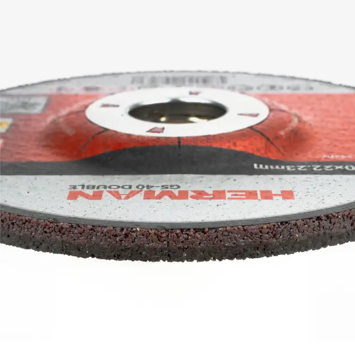 Grinding wheel HERMAN GS-40 Double Double layer for steel