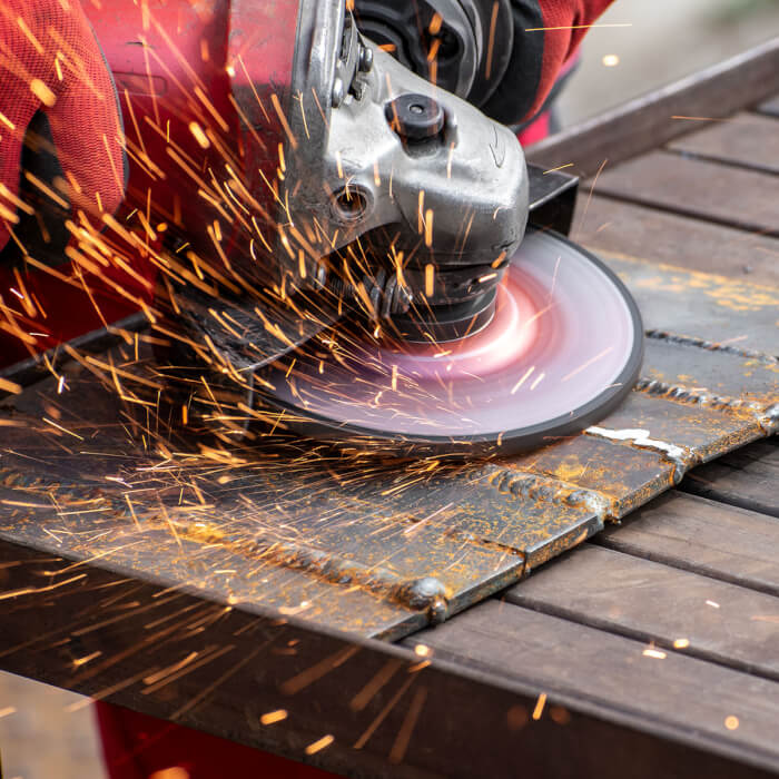 Grinding wheel HERMAN GS-40 Double Double layer for steel