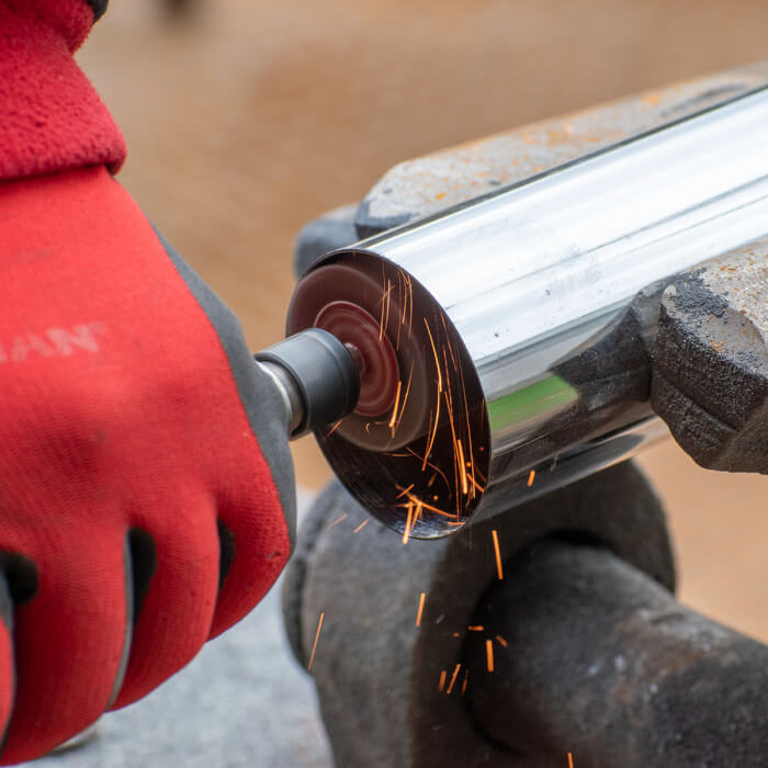 Grinding wheel on a shank HERMAN FWS-10/S Abrasive: corundum