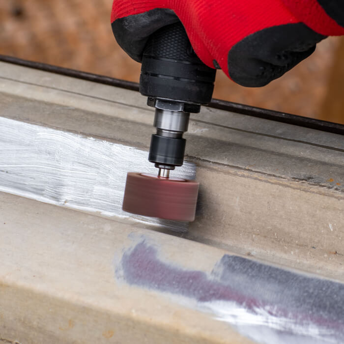 Grinding wheel on a shank HERMAN FWX-10/S Abrasive: ceramic