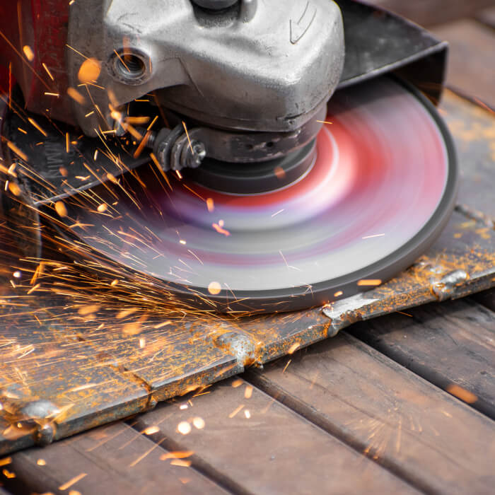 Grinding wheels set HERMAN QGS-10 Grinding wheel for steel test set