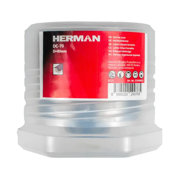 Hollow core HERMAN DC-70