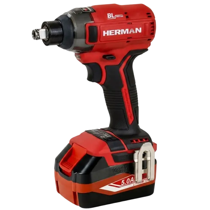 Impact driver / wrench HERMAN AXI-1801 | 18,0 V 5Ah | Complete | Warranty: 3 years