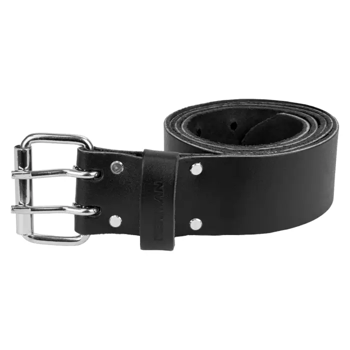 Leather belt HERMAN PB-15 With metal buckle