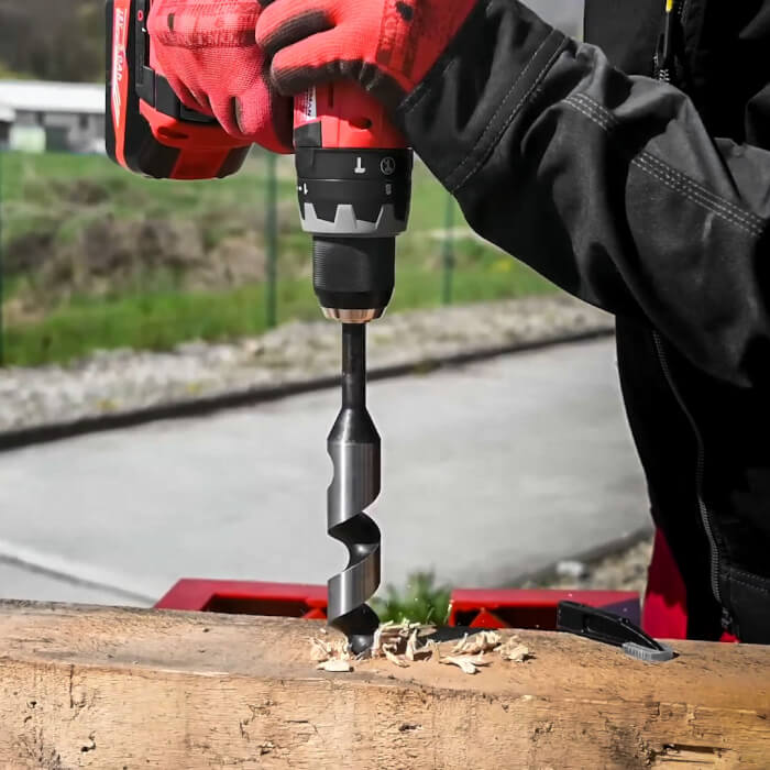 Lewis wood drill bits set HERMAN QDW-20 6 drill bits in case