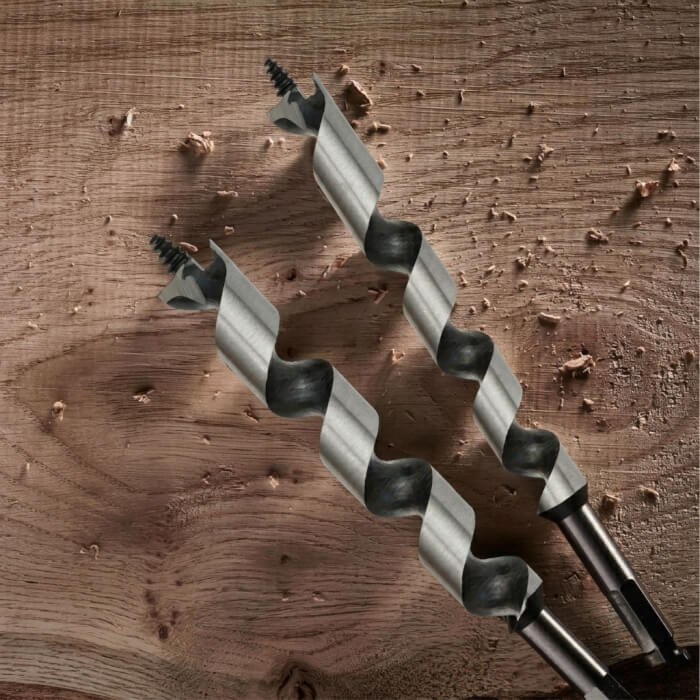 Lewis wood drill bits set HERMAN QDW-20 6 drill bits in case