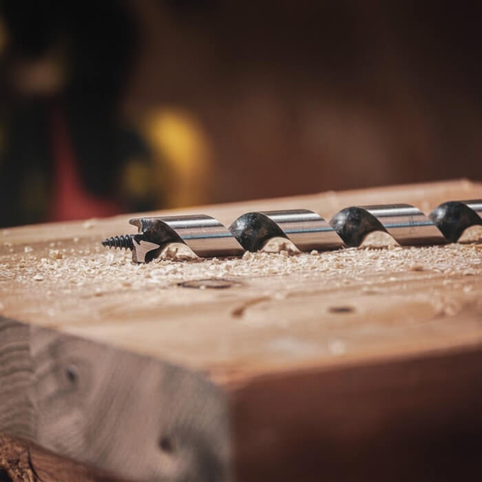 Lewis wood drill bits set HERMAN QDW-20 6 drill bits in case