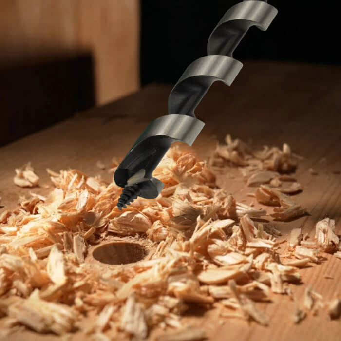 Lewis wood drill bits set HERMAN QDW-20 6 drill bits in case