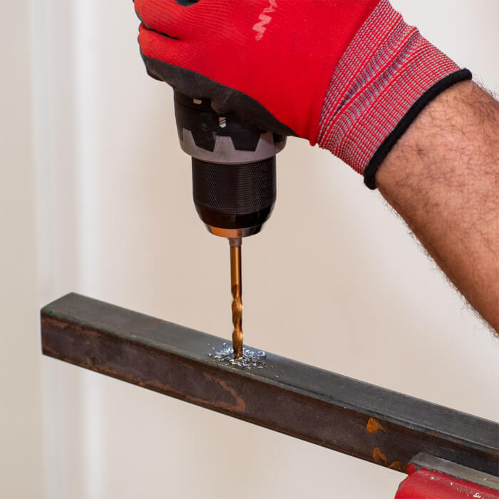 Metal drill bit HERMAN DM-30 HSS-G TiN For steel, cast iron and bronze